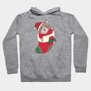 Cute Christmas mouse Hoodie